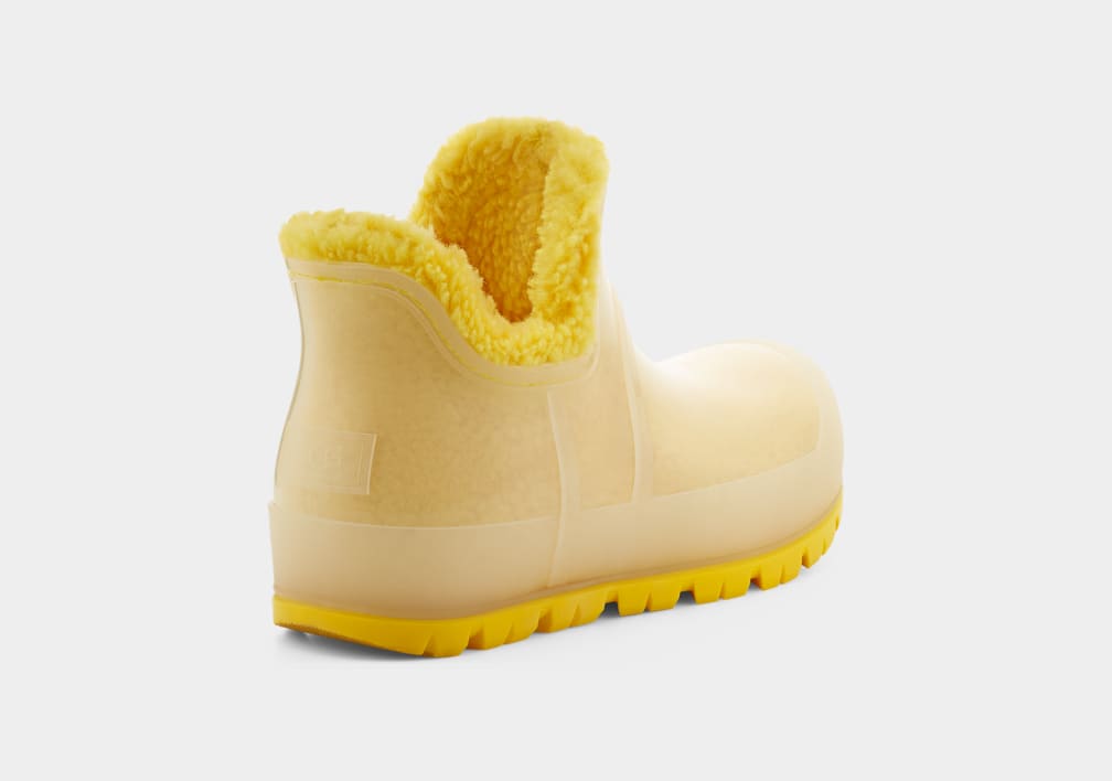 Yellow Ugg Raincloud Clear Women Boots | 164298-TGL