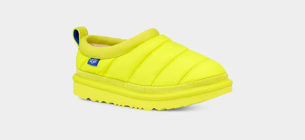 Yellow Ugg Tasman LTA Kids' Slippers | 276048-VGB