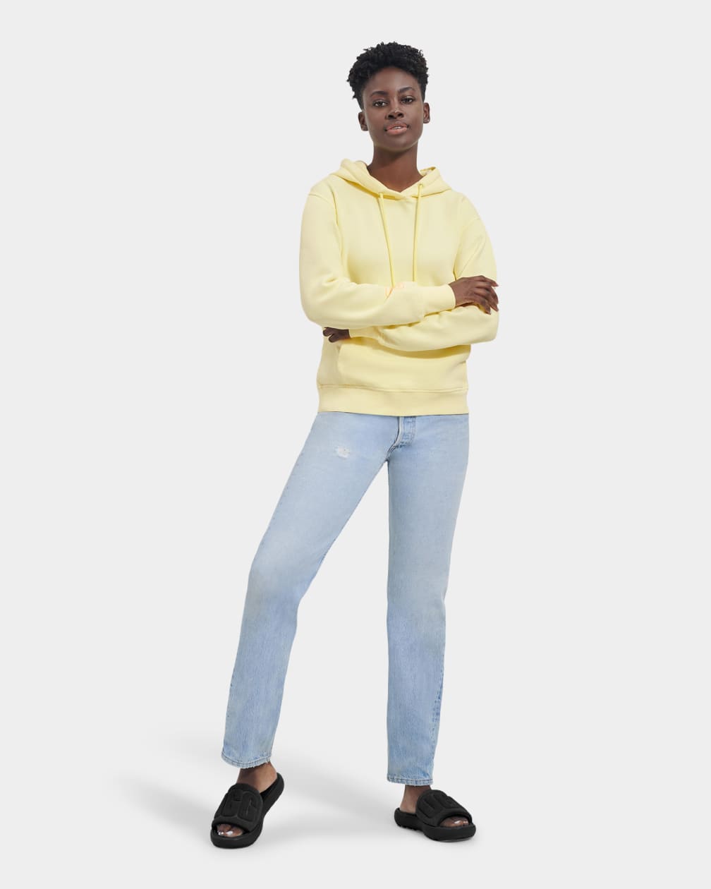 Yellow Ugg Tatiana Women Hoodie | 406159-NIP